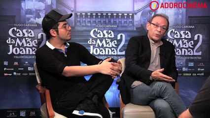 Casa da Mãe Joana 2 - Entrevista com Leona Cavalli, José Wilker e Caike Luna