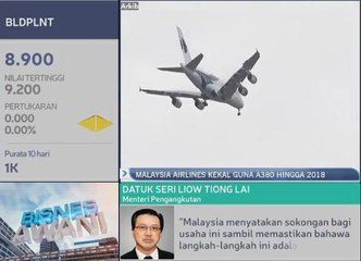 Malaysia Airlines kekal guna A380  sehingga 2018