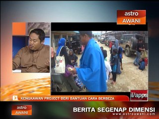 'Kengkawan Project' beri bantuan cara berbeza