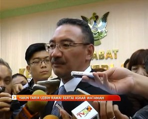 Yakin tarik lebih ramai sertai Askar Wataniah