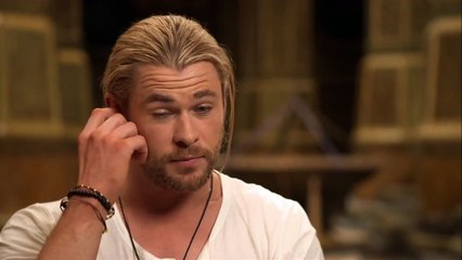 Thor: O Mundo Sombrio Entrevista (1) Original - Chris Hemsworth