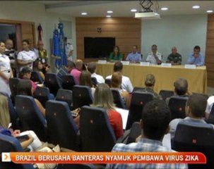 Brazil berusaha banteras nyamuk pembawa virus Zika