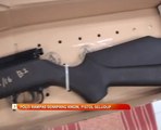 Polis rampas senapang angin, pistol seludup