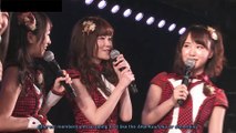 AKB members thank Paruru (Shimazaki Haruka graduation performance)
