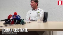 Hernán Cristante: 'Nuestro plantel ha recibido amenazas de muerte'