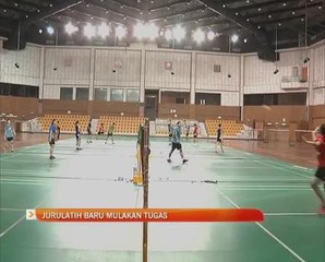 Jurulatih baru mulakan tugas