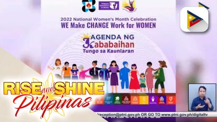 International Women's Day, ipinagdiriwang ngayong araw
