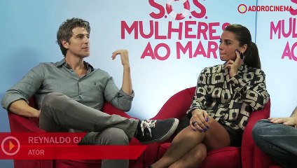 SOS - Mulheres ao Mar Entrevista com Giovanna Antonelli e Reynaldo Gianecchini
