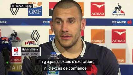 Villière : «Pas d'excès de confiance» - Rugby - Bleus