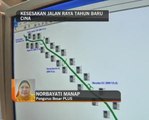 Kesesakan jalan raya Tahun Baru Cina