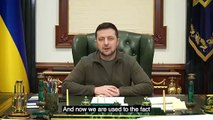 Discurso de Volodimir Zelenski tras el 12º día de guerra entre Rusia y Ucrania