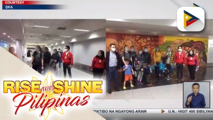 Download Video: DFA: 17 Pilipino at ilang kaanak na Ukrainian, dumating na sa bansa