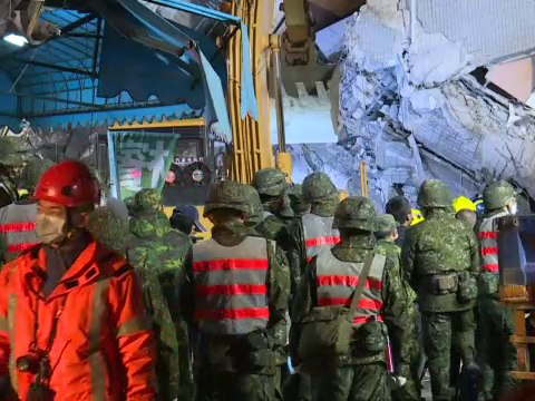 Fourteen dead, 150 missing after Taiwan quake fells buildings