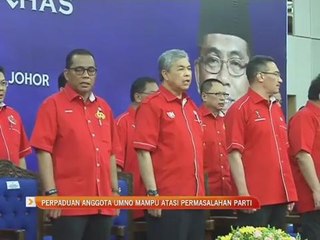Perpaduan anggota UMNO mampu atasi permasalahan parti