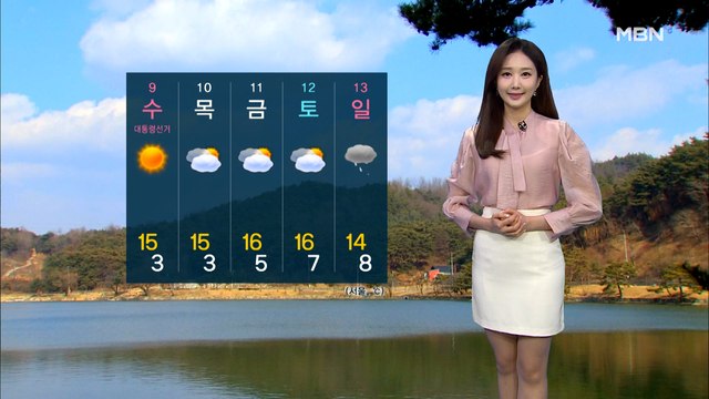 [굿모닝MBN 날씨]당분간 건조특보 계속…한낮, 어제보다 더 포근