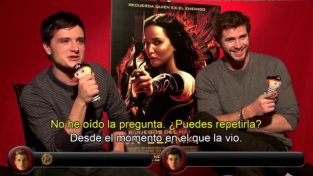 Liam Hemsworth, Josh Hutcherson Interview 2: Los juegos del hambre: En llamas