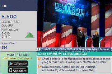 Bernie Sanders terus kritik pengaruh bank besar dalam ekonomi