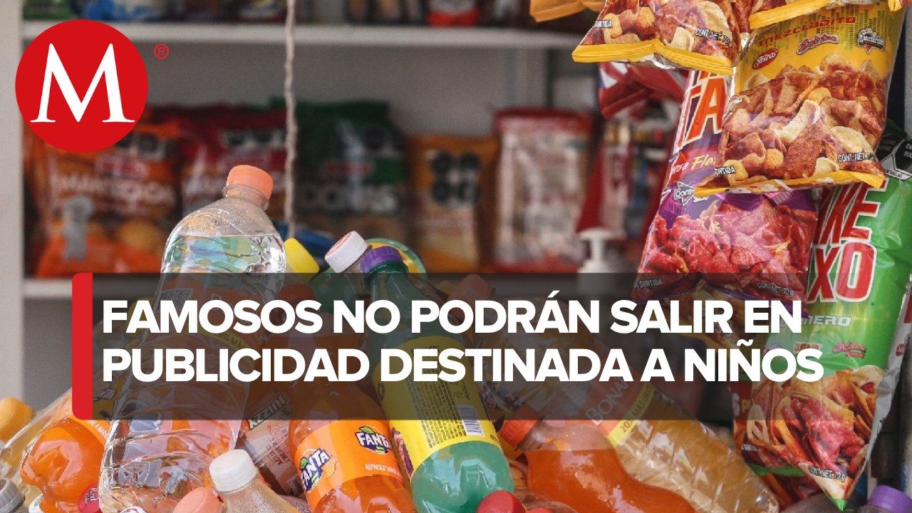 España prohibirá a famosos anunciar alimentos y bebidas para niños