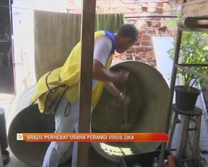 Brazil perhebat usaha perangi virus Zika
