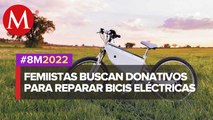Colectivo Bicitekas busca restaurar bicis eléctricas