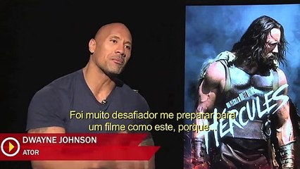 Hércules Entrevista Exclusiva com Dwayne Johnson