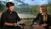 Scott Eastwood, Britt Robertson Interview : El viaje más largo