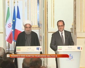 Perancis-Iran komited memerangi militan DAISH