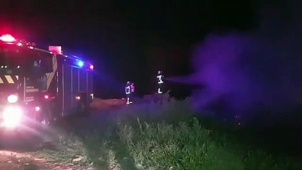 Moradores colocam fogo em montante de lixo em terreno e Corpo de Bombeiros é acionado