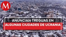 Habrá un alto al fuego en algunos lugares de Ucrania