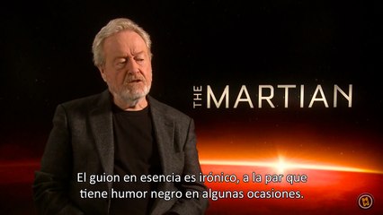Ridley Scott Interview : Marte (The Martian)