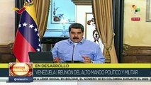 Alto mando político y militar de Venezuela se reúne para coordinar acciones ante situación mundial