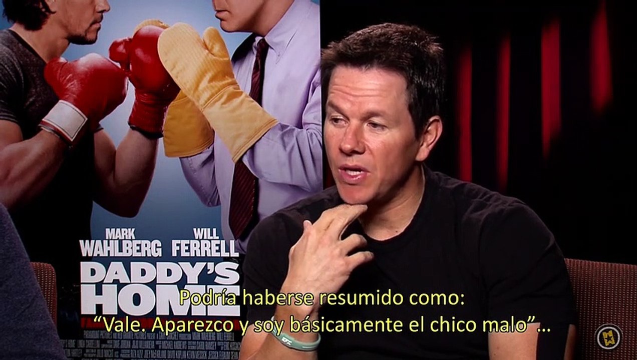 Will Ferrell, Mark Wahlberg Interview 3: Padres por desigual