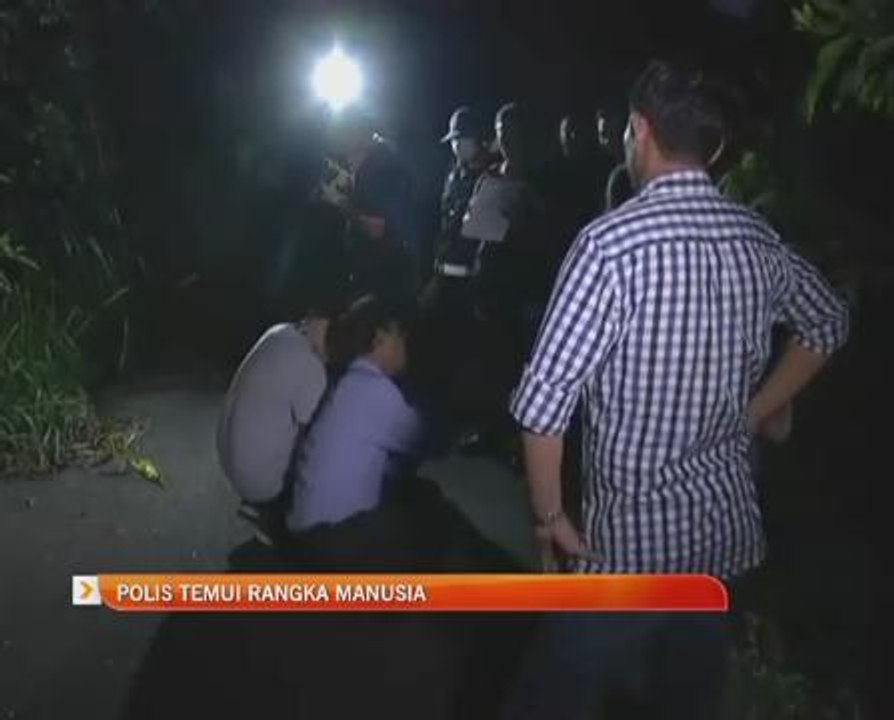 Polis temui rangka manusia