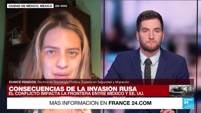 Eunice Rendón: La frontera entre México y EE. UU. recibe cada vez más rusos y ucranianos