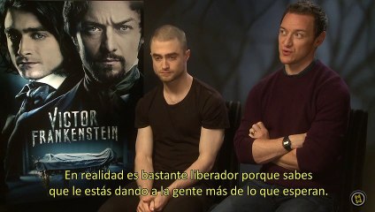 James McAvoy, Daniel Radcliffe Interview 2: Victor Frankenstein