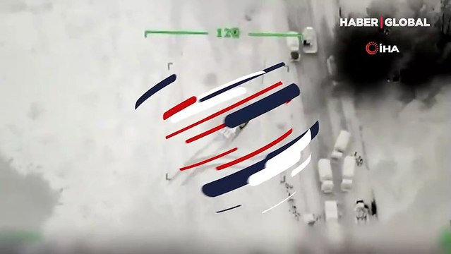 Ukrayna, Bayraktar TB2 ile Rus mevzilerini imha ettiği anları paylaştı