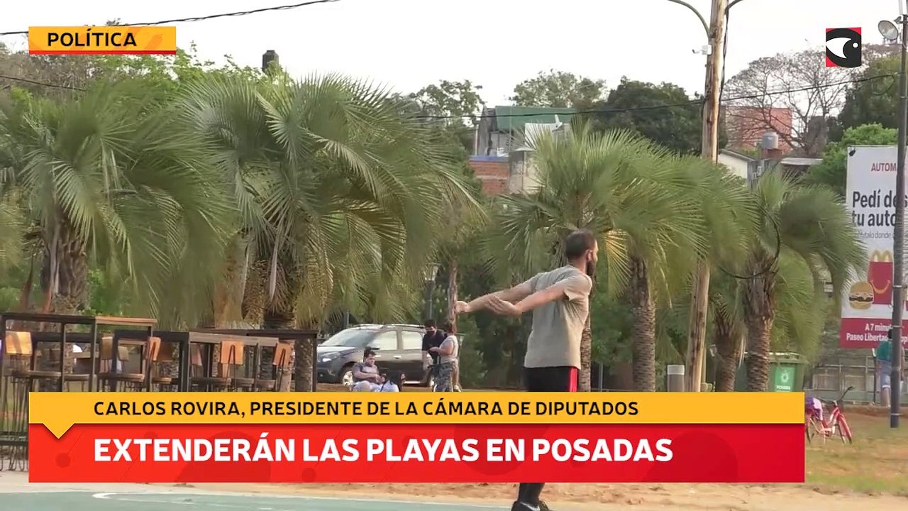 Extenderán las playas en Posadas