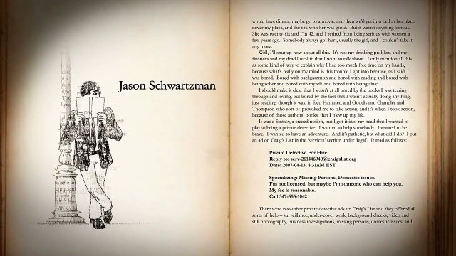 Bored to Death - Opening VO