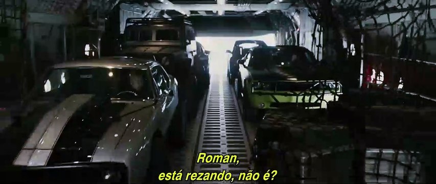 Velozes & Furiosos 7 Clipe (3) Legendado - Saltando do avião