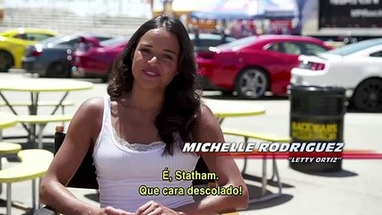 Velozes & Furiosos 7 Making of (8) Legendado - "Jason Statham"