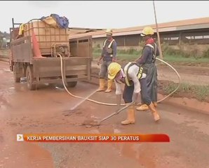 Kerja pembersihan Bauksit siap 30 peratus