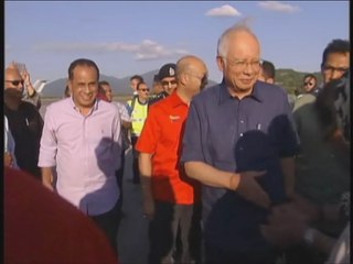Mukhriz Tun Mahathir sambut Najib Tun Razak di Langkawi