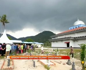 Jenazah mangsa rentung selamat dikebumikan