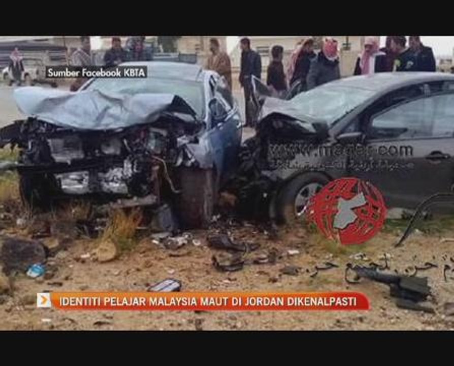 Identiti pelajar Malaysia maut di Jordan dikenalpasti