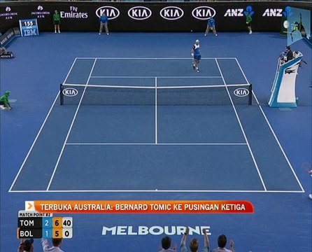Tenis Terbuka Australia: Bernard Tomic ke pusingan ketiga