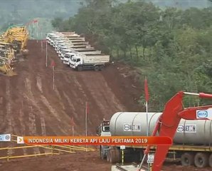 Indonesia miliki kereta api laju pertama 2019