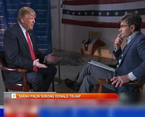 Sarah Palin sokong Donald Trump