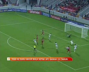 Iran ke suku akhir bola sepak AFC bawah 23 tahun