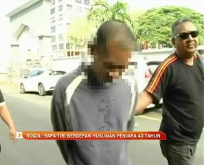 Rogol: Bapa tiri berdepan hukuman penjara 30 tahun