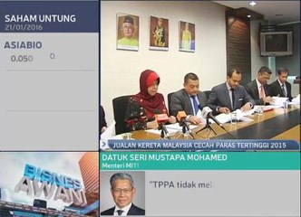 Jualan kereta Malaysia cecah paras tertinggi 2015